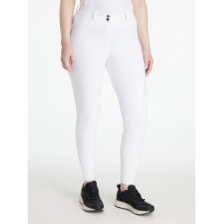 Pantalon LeMieux Isabelle full grip femme Blanc