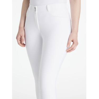 Pantalon LeMieux Isabelle full grip femme Blanc Pantalon LeMieux Isabelle full grip femme Blanc