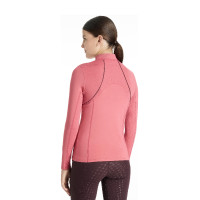 Sous-vêtement mesh Mia LeMieux Young Rider manches longues Cranberry Rose Sous-vêtement mesh Mia LeMieux Young Rider manches longues Cranberry Rose