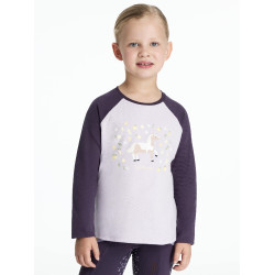 T-shirt manches longues Mini LeMieux Jamie Lilac Violet