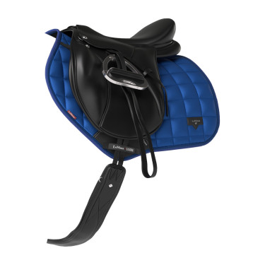 Tapis de selle LeMieux Loire Close Contact Square CSO Bleu benetton Tapis de selle LeMieux Loire Close Contact Square CSO Bleu benetton