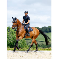 Tapis de selle LeMieux Loire Close Contact Square CSO Bleu marine