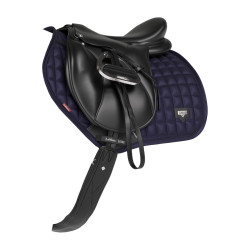 Tapis de selle LeMieux Loire Close Contact Square CSO Bleu marine Tapis de selle LeMieux Loire Close Contact Square CSO Bleu marine