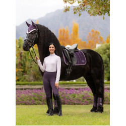 Tapis de selle LeMieux Loire Dressage Square Juniper Violet Tapis de selle LeMieux Loire Dressage Square Juniper Violet