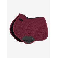 Tapis LeMieux competition close contact square - coton Bordeaux