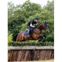 LeMieux wedstrijd zadeldek close contact vierkant - katoen Marineblauw