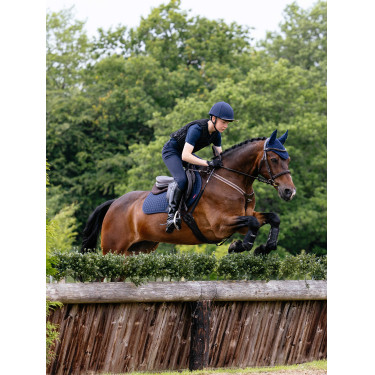 LeMieux wedstrijd zadeldek close contact vierkant - katoen Marineblauw