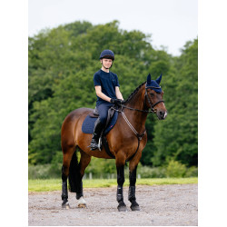 LeMieux wedstrijd zadeldek close contact vierkant - katoen Marineblauw