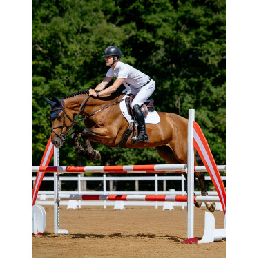 Tapis LeMieux competition close contact square - coton Blanc