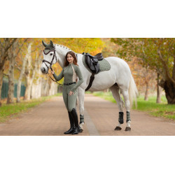 LeMieux Reflective Suede Close Contact Square Zadeldek