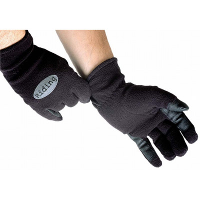 Gants polaire riding T de T Noir