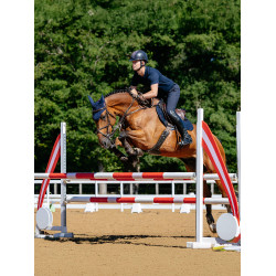 Tapis LeMieux Reflective Suede Close Contact Square Marine Bleu marine