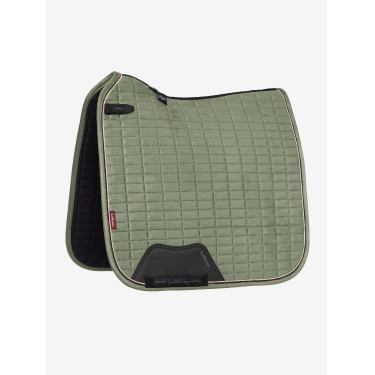 Tapis LeMieux Reflective Suede Dressage Square Rosemary Tapis LeMieux Reflective Suede Dressage Square Rosemary