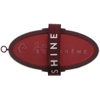 Brosse douce Equithème Je t'aime Bordeaux Brosse douce Equithème Je t'aime Bordeaux