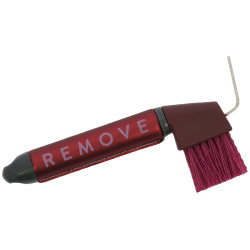 Cure-pieds Equithème Je t'aime Bordeaux