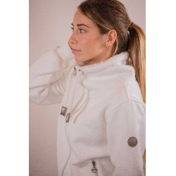 Sweat-shirt Pénélope Laponia Ecru Beige Sweat-shirt Pénélope Laponia Ecru Beige
