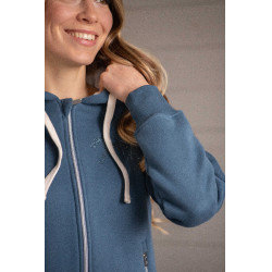 Sweater Pénélope Tressy Denim Blauw