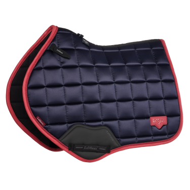 Tapis LeMieux Loire Classic Close Contact Square Marine / cranberry Bleu marine Tapis LeMieux Loire Classic Close Contact Square Marine / cranberry Bleu marine