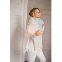 Sjaal Pénélope Lana Beige / ecru