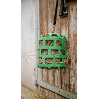 Anti-schrok graasmasker + longe Hippotonic Groen