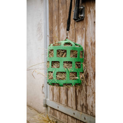 Anti-schrok graasmasker + longe Hippotonic Groen