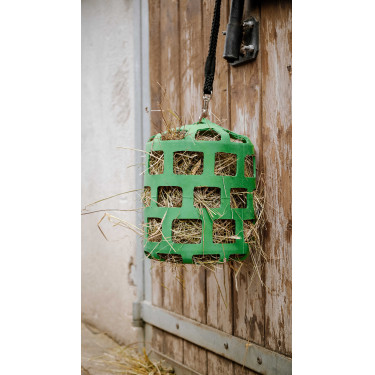 Anti-schrok graasmasker + longe Hippotonic Groen