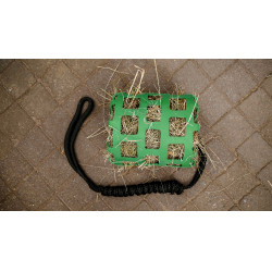 Anti-schrok graasmasker + longe Hippotonic Groen