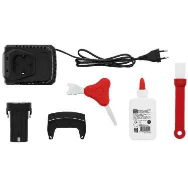 Tondeuse ST-X1H PRO Hippotonic Draadloos + 2 accu’s Rood