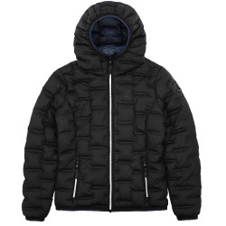 Doudoune Je t'aime Equithème Nelly femme Noir