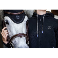 Veste Softshell Je t'aime Equithème Victoria femme Noir Veste Softshell Je t'aime Equithème Victoria femme Noir