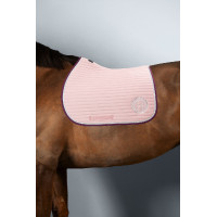 Tapis de selle Rider Harcour Karembar Pivoine Rose