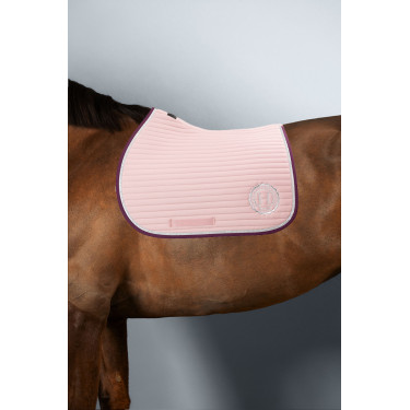 Tapis de selle Rider Harcour Karembar Pivoine Rose