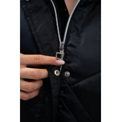 Mouwloze gewatteerde bodywarmer Harcour Auxane Zwart