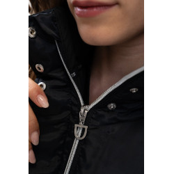 Mouwloze gewatteerde bodywarmer Harcour Auxane Zwart