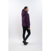 Parka courte Harcour Adele Noir / violet foncé Parka courte Harcour Adele Noir / violet foncé