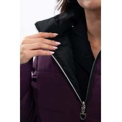 Korte parka Harcour Adele Zwart / donkerpaars Violet Korte parka Harcour Adele Zwart / donkerpaars Violet
