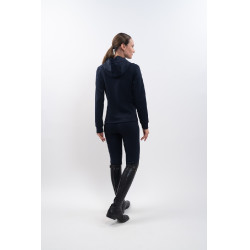 Technische sweatvest met rits Harcour Ava Marine Marineblauw