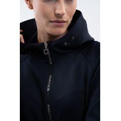 Sweat technique zippé Harcour Ava Marine Bleu marine
