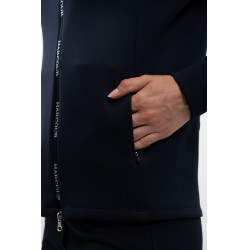 Technische sweatvest met rits Harcour Ava Marine Marineblauw