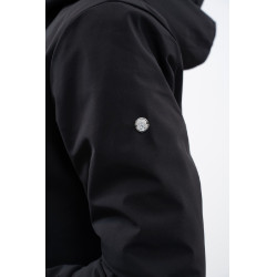 Lange jas Harcour Abby Zwart