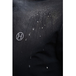 Lange jas Harcour Abby Zwart