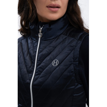 Mouwloos vest Harcour Agnes Marine Marineblauw Mouwloos vest Harcour Agnes Marine Marineblauw