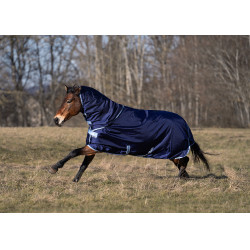 Bucas Atlantic Exclusive deken en halsstuk Marine / blauw Bucas Atlantic Exclusive deken en halsstuk Marine / blauw