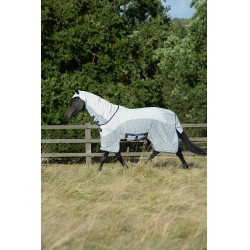 Bucas Sweet-Itch X light B/N deken Zilver