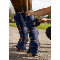 Bucas Therapy transportbeschermers Marine / oranje Blauw