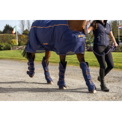Bucas Therapy transportbeschermers Marine / oranje Blauw