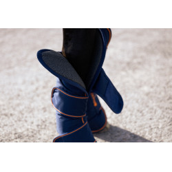 Bucas Therapy transportbeschermers Marine / oranje Blauw