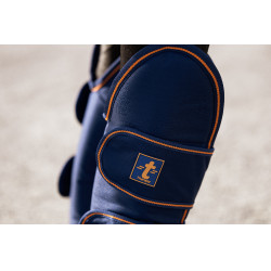 Bucas Therapy transportbeschermers Marine / oranje Blauw