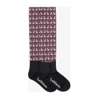 Chaussettes Harlow Mini LeMieux Froostie Poney imprimé Blue topaz
