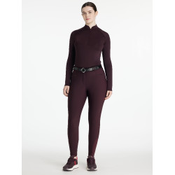 Pantalon LeMieux grip genoux Isabelle femme Damson Violet Pantalon LeMieux grip genoux Isabelle femme Damson Violet